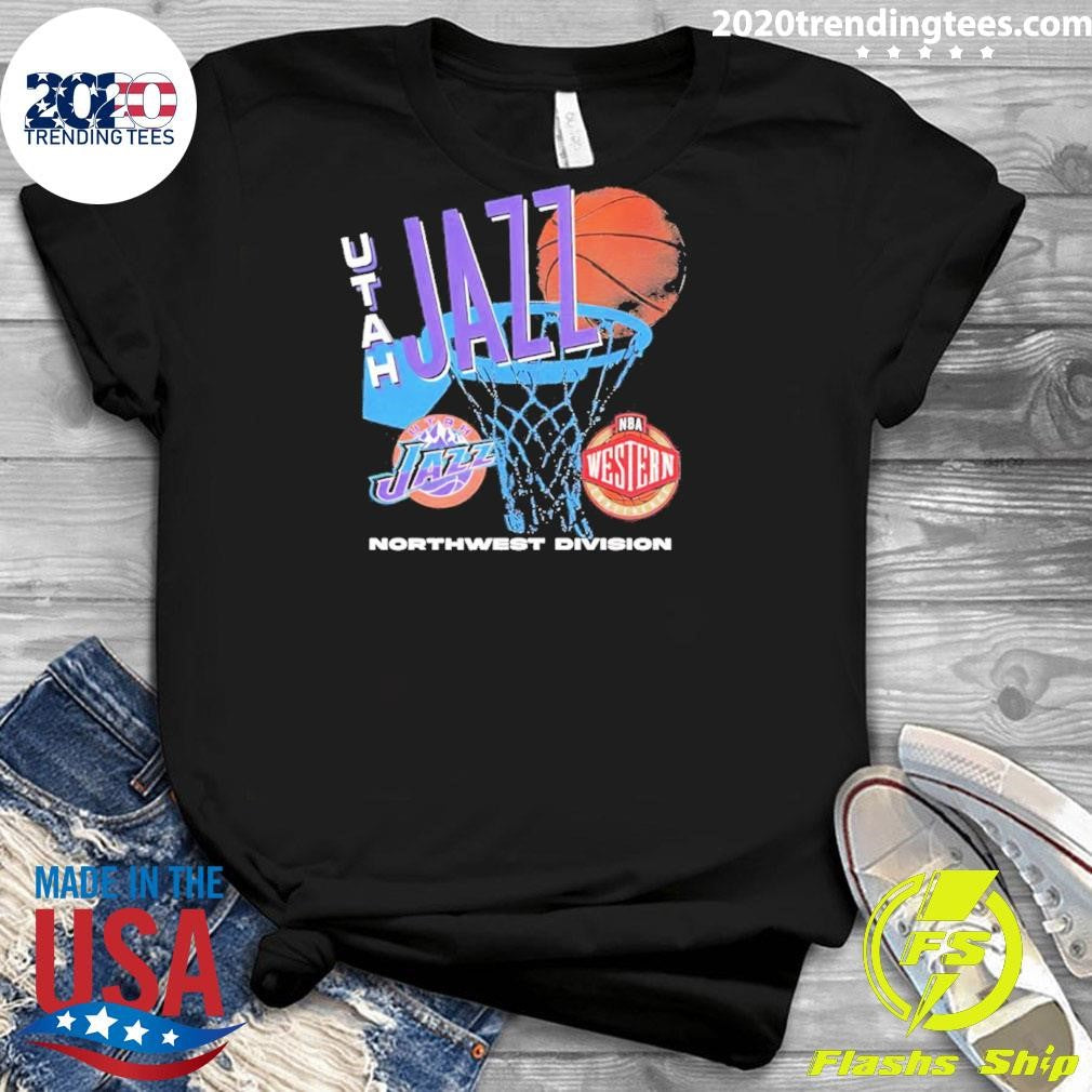 Utah Jazz Nba Western Northwest Division Hardwood Classics Shirt