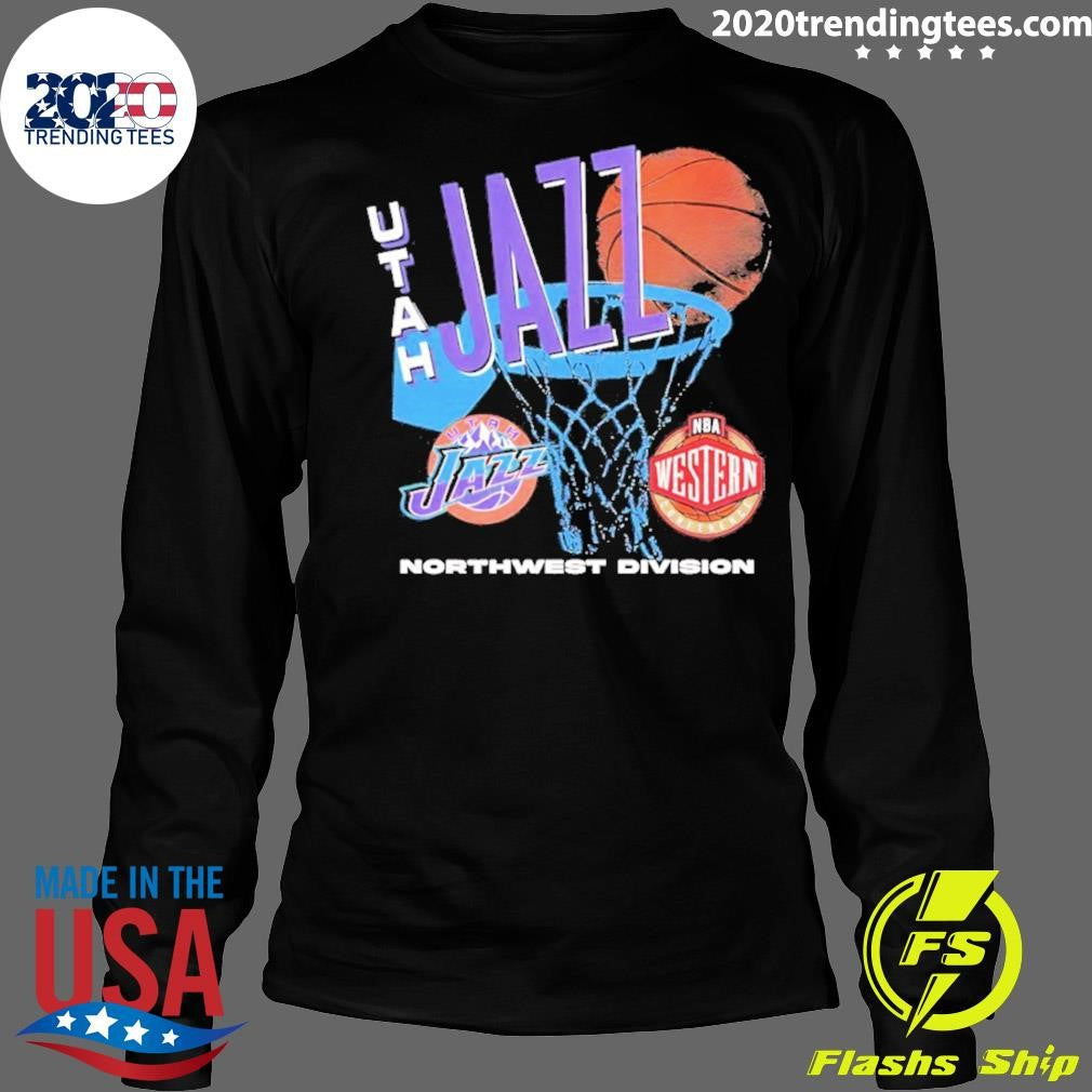 Utah Jazz Nba Western Northwest Division Hardwood Classics Shirt