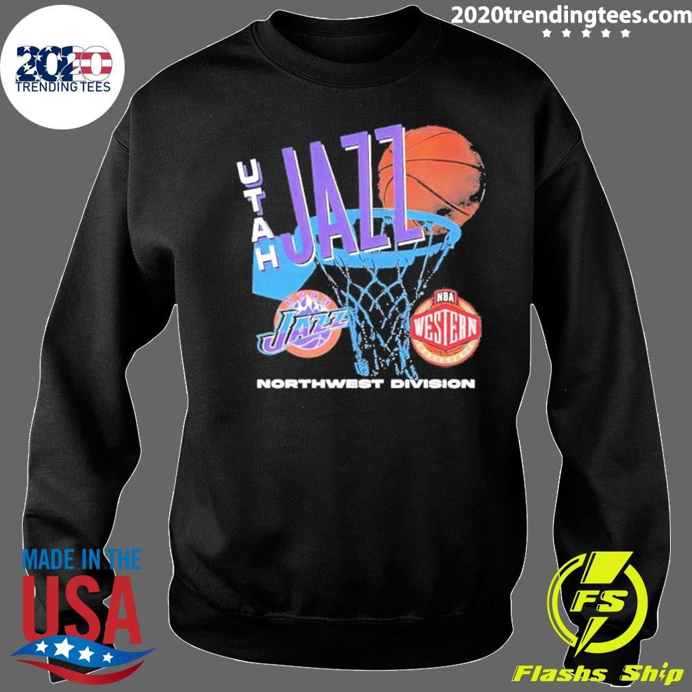 Utah Jazz Nba Western Northwest Division Hardwood Classics Shirt