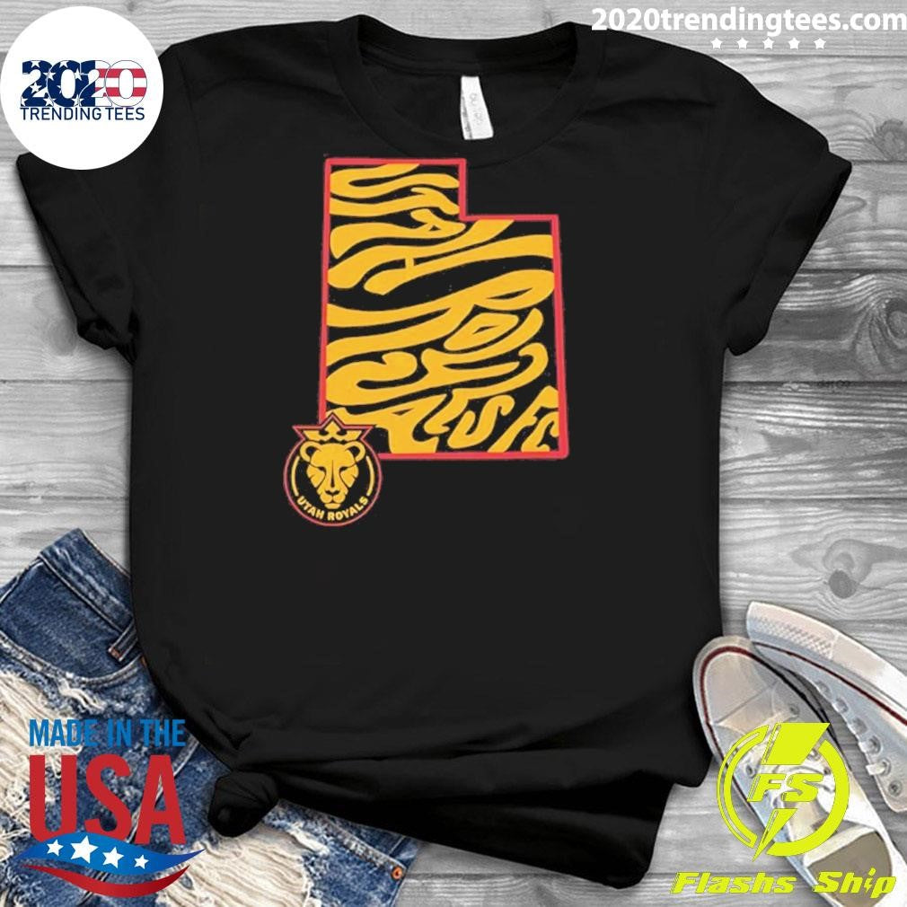Utah Royals Fc Groovy Team State Shirt