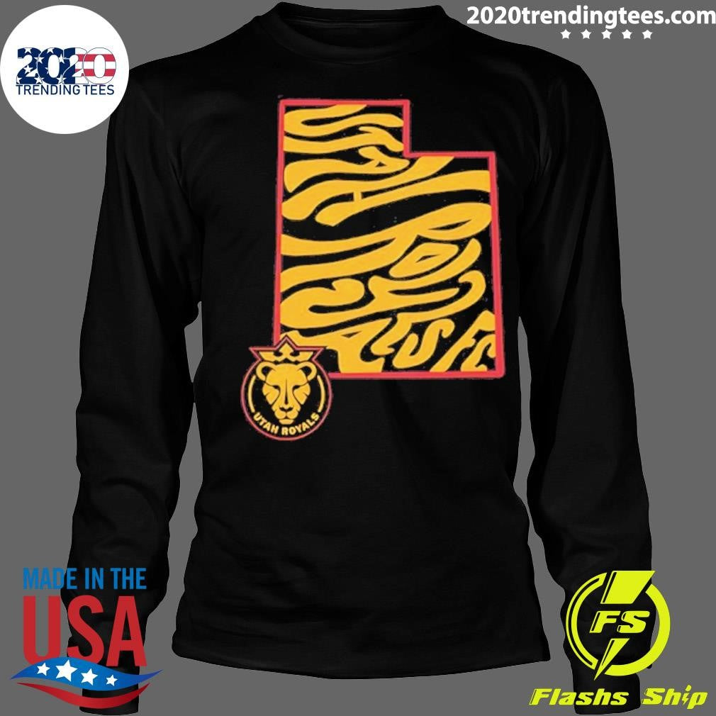 Utah Royals Fc Groovy Team State Shirt