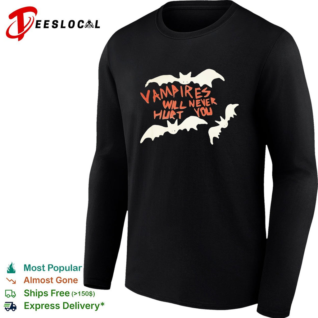 Vampires Will Never Hurt You My Chemical Romance bats shirt