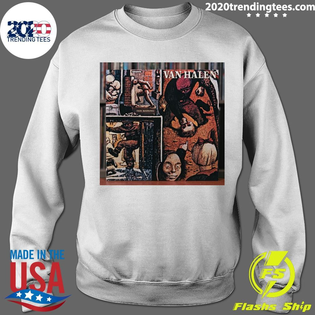 Van Halen released Fair Warning On this day in 1981 Shirt