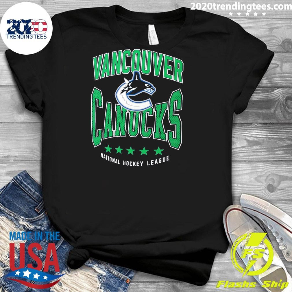 Vancouver Canucks National Hockey League Starter Center Squeeze Tri-Blend Fleece Shirt