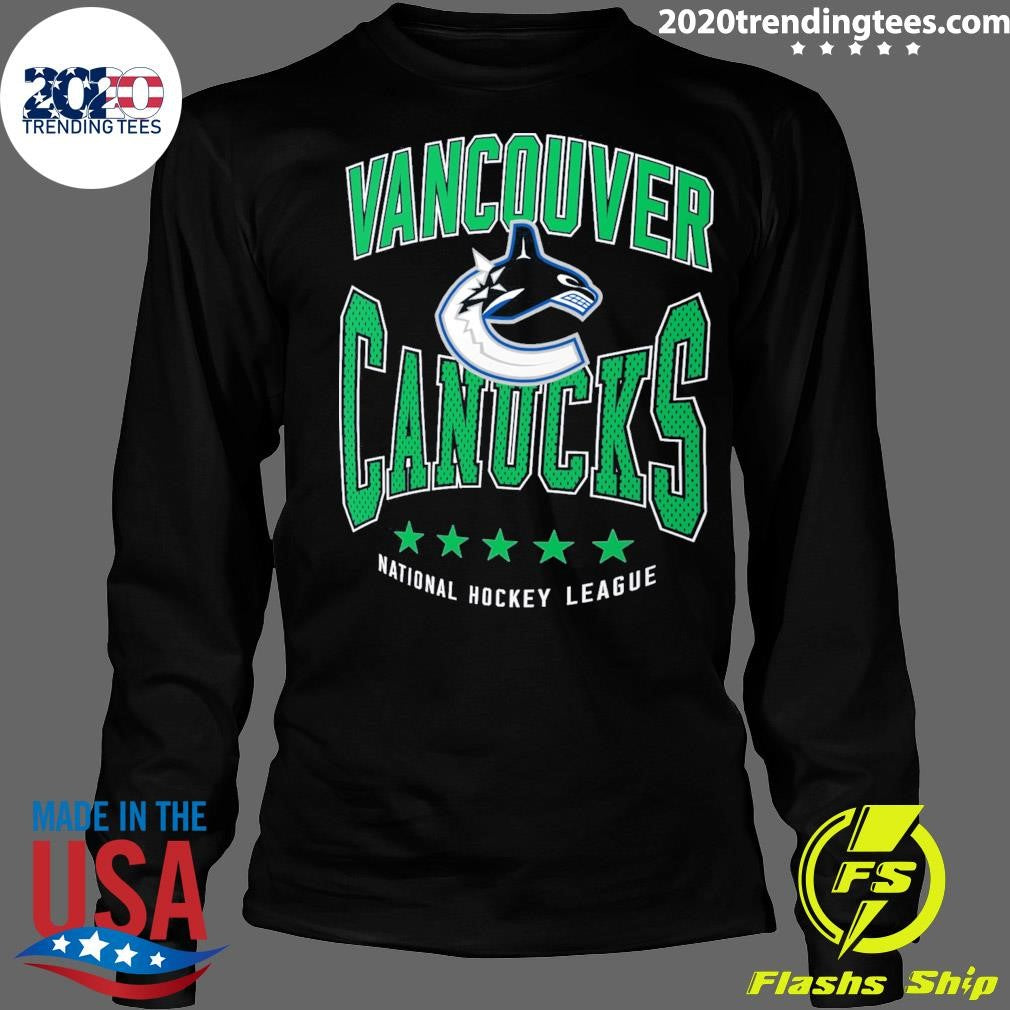 Vancouver Canucks National Hockey League Starter Center Squeeze Tri-Blend Fleece Shirt