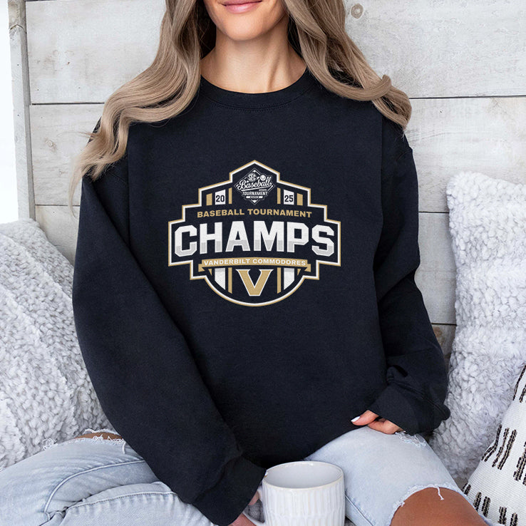 Vanderbilt Commodores Baseball SEC Champs 2025 T Shirt