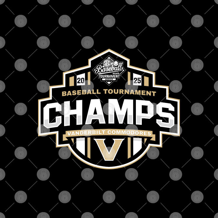 Vanderbilt Commodores Baseball SEC Champs 2025 T Shirt