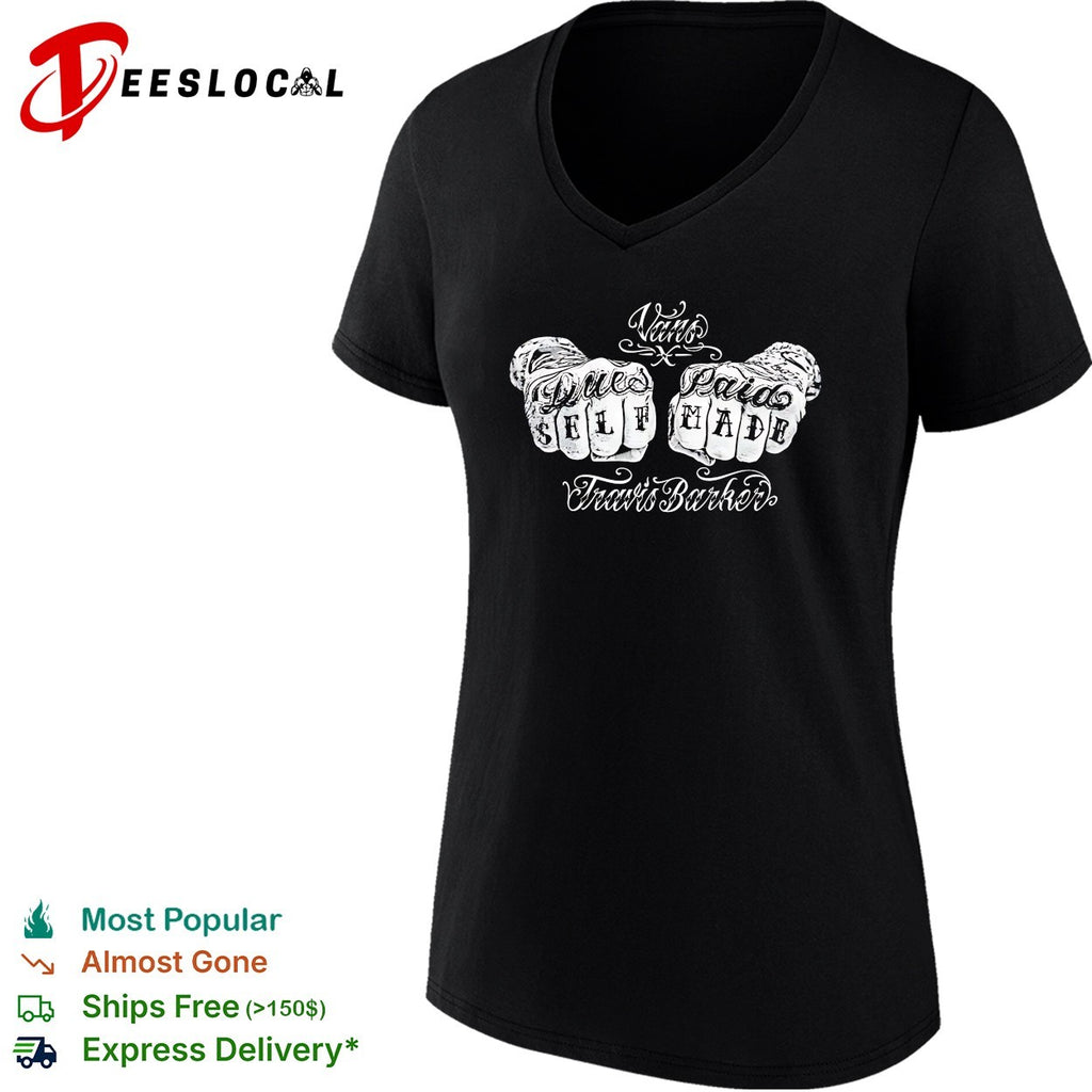 Vans x Travis Baker Blink 182 Tattoo Hands shirt