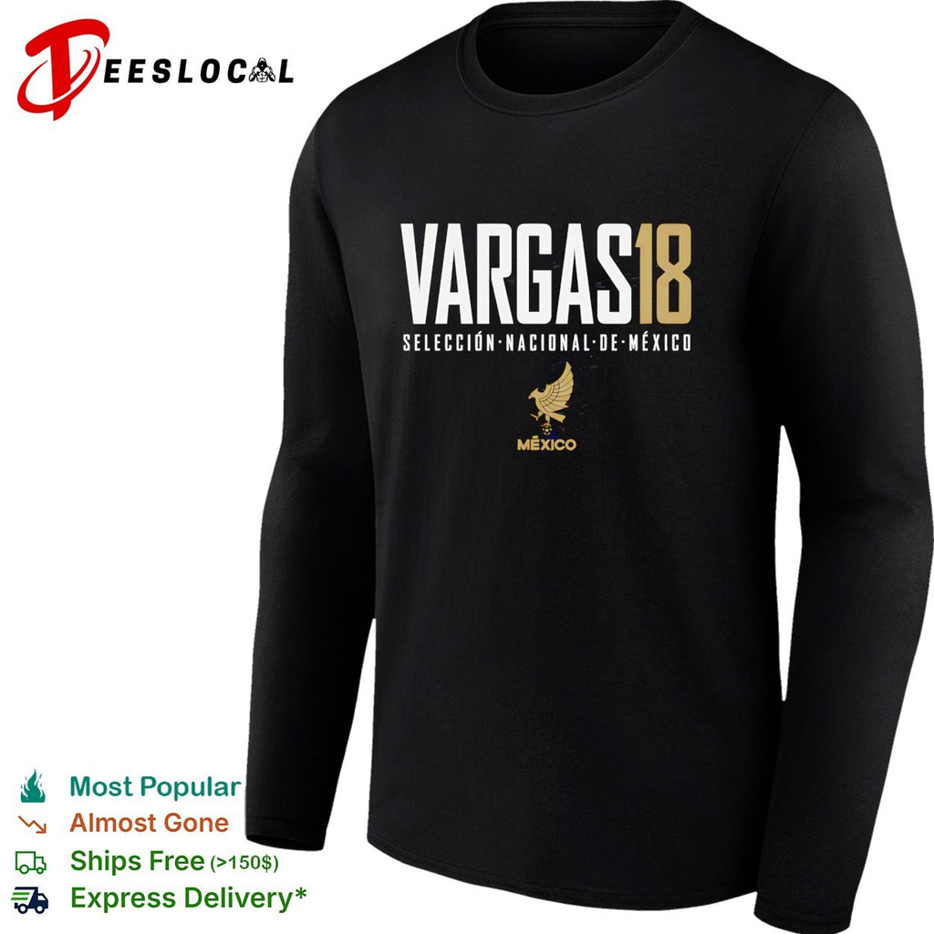 Vargas 18 Mexico Seleccion Nacional de Mexico shirt