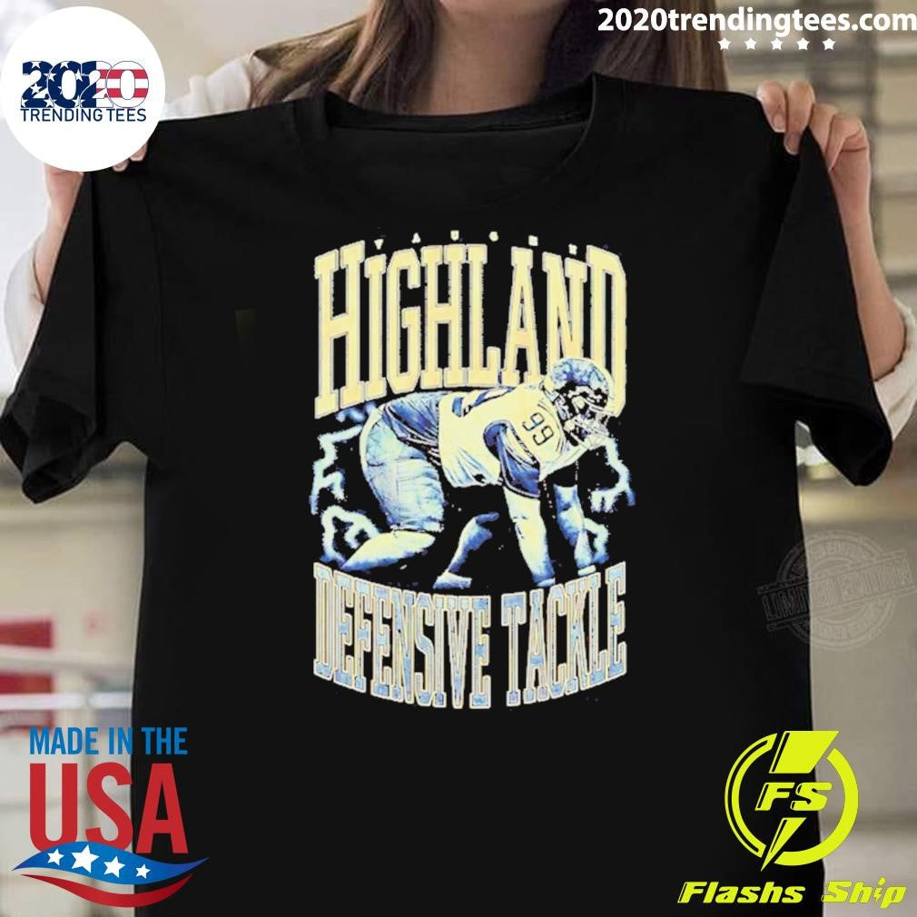 Vaughn Highland Defensive Tackle Arkansas-pine Bluff Shirt