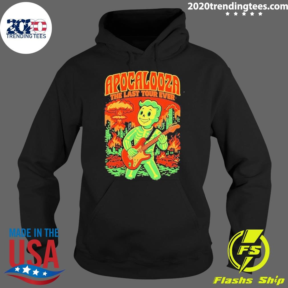 Vault Boy Apocalooza The Last Tour Ever Cartoon Shirt