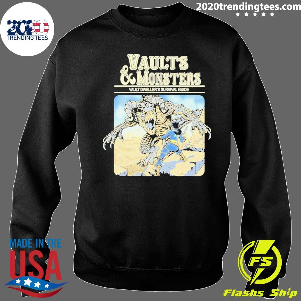 Vaults And Monsters Vault Dweller’s Survival Guide Dungeons And Dragons Shirt