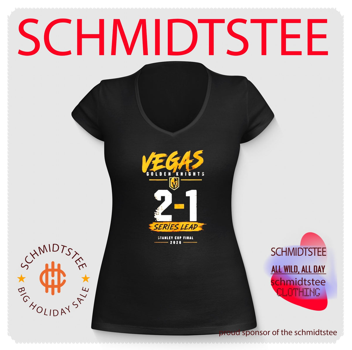 Vegas Golden Knights 2 1 Series Lead Stanley Cup shirt
