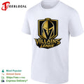 Vegas Golden Knights 2026 the villains of the league helmet shirt
