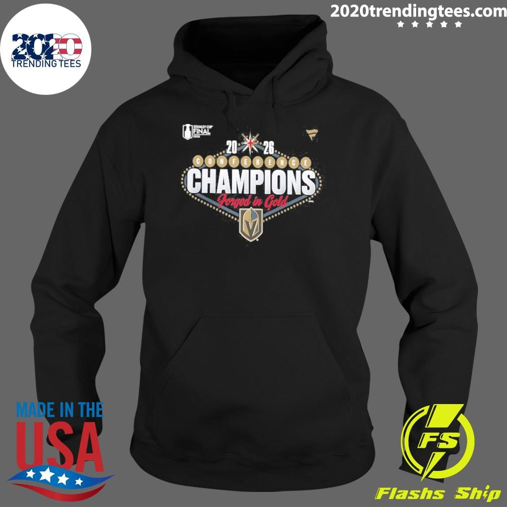 Vegas Golden Knights Fanatics 2026 NHL Western Conference Champions Hometown Shirt