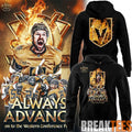 Vegas Golden Knights ‘Forged in Gold’ Playoffs 2026 Hoodie