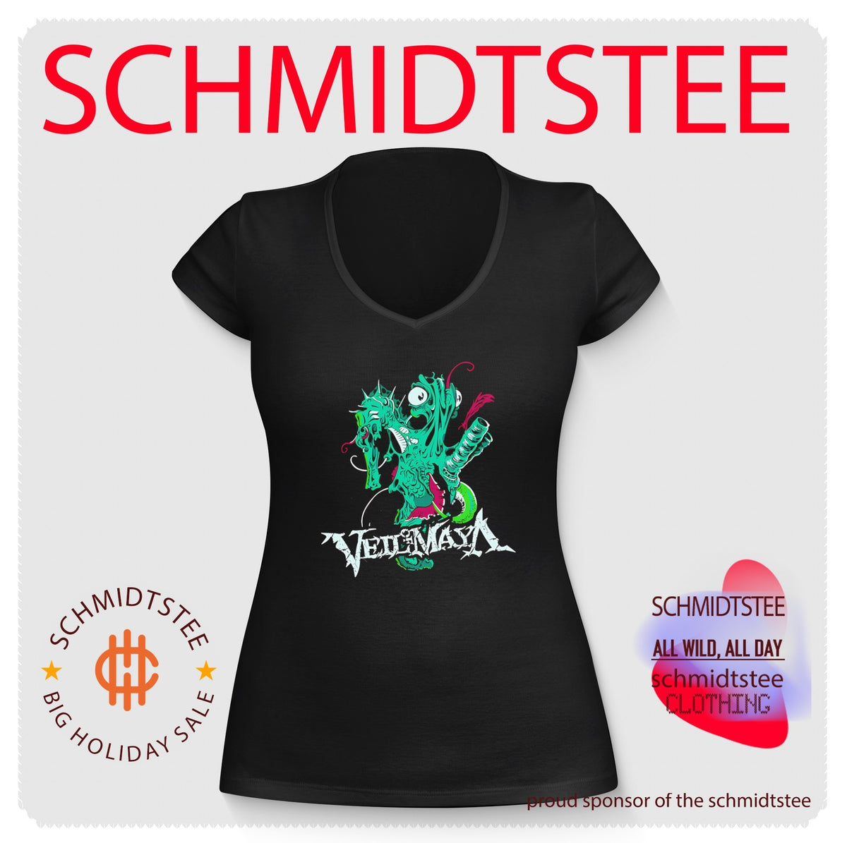Veil of Maya Seahorse Monster metalcore shirt