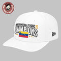 Venezuela Baseball New Era White 2026 World Baseball Classic Champions Locker Room Adjustable Hat Cap Snapback