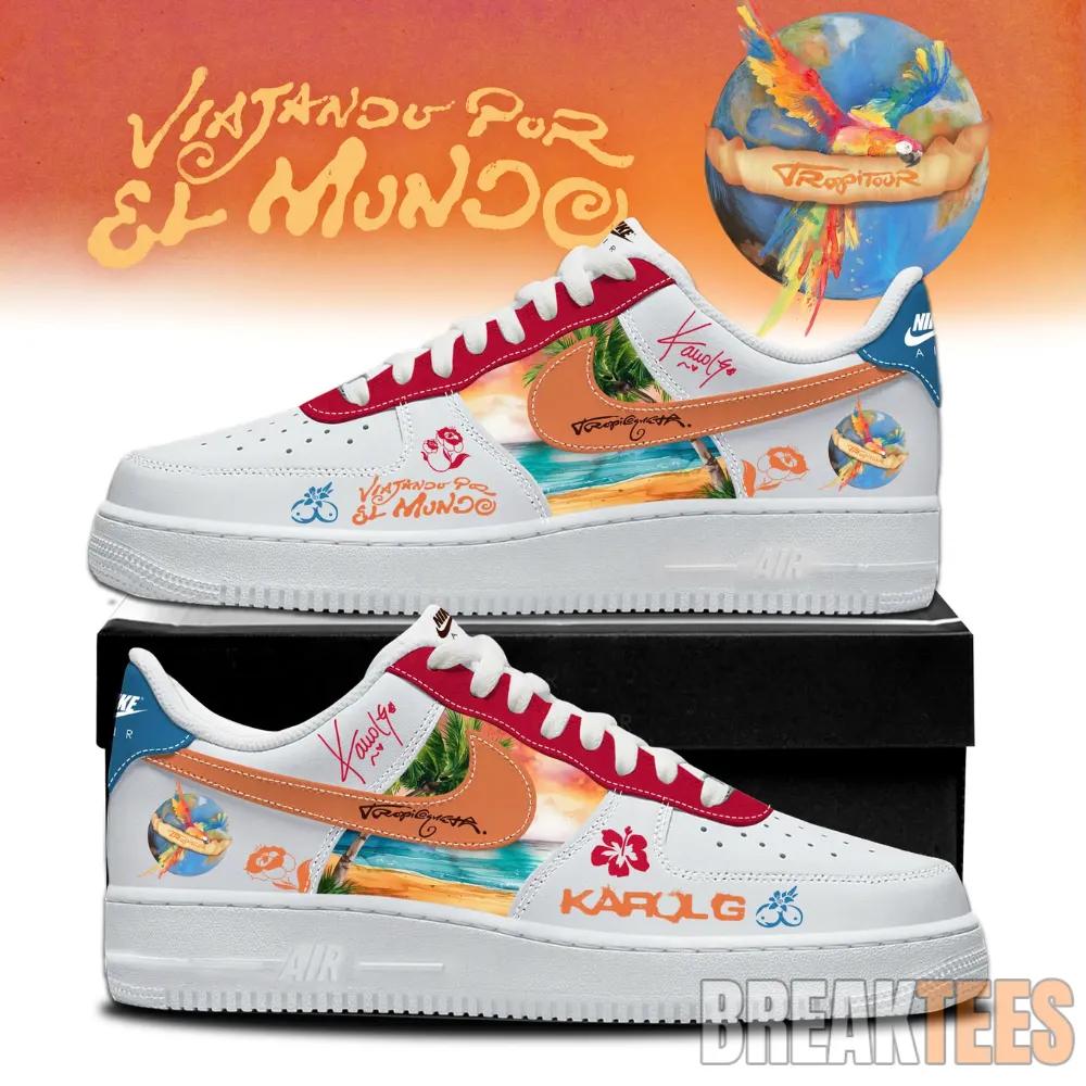 Viajando Por El Mundo Tropitour 2026 Limited Edition Air Force 1 Shoes