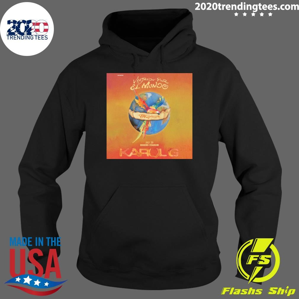 Viajando Por El Mundo Tropitour July 29 Rogers Stadium Karol G Shirt