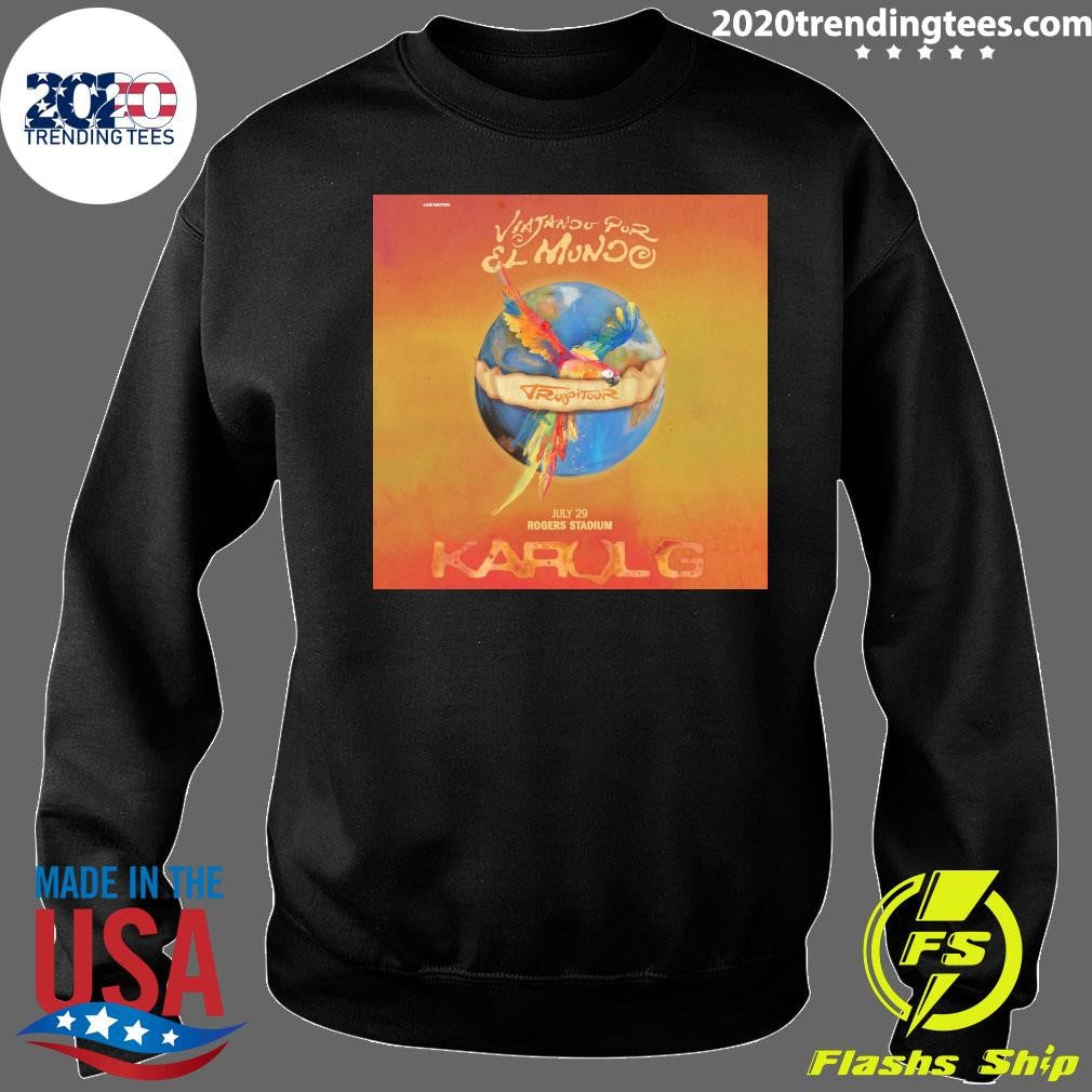 Viajando Por El Mundo Tropitour July 29 Rogers Stadium Karol G Shirt