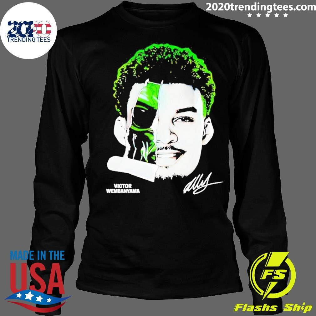 Victor Wembanyama Alien San Antonio Spurs Basketball Nba Signature Shirt