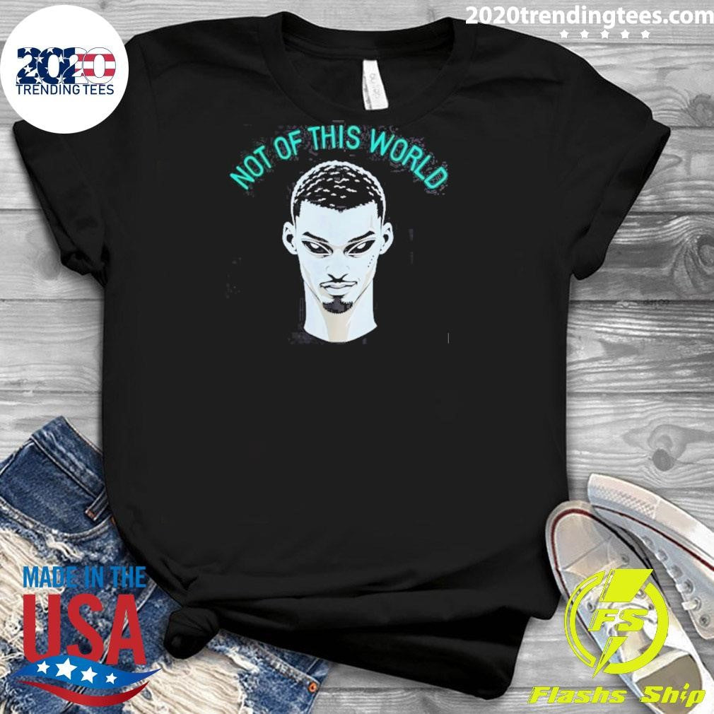 Victor Wembanyama Alien San Antonio Spurs Basketball Not Of This World Shirt