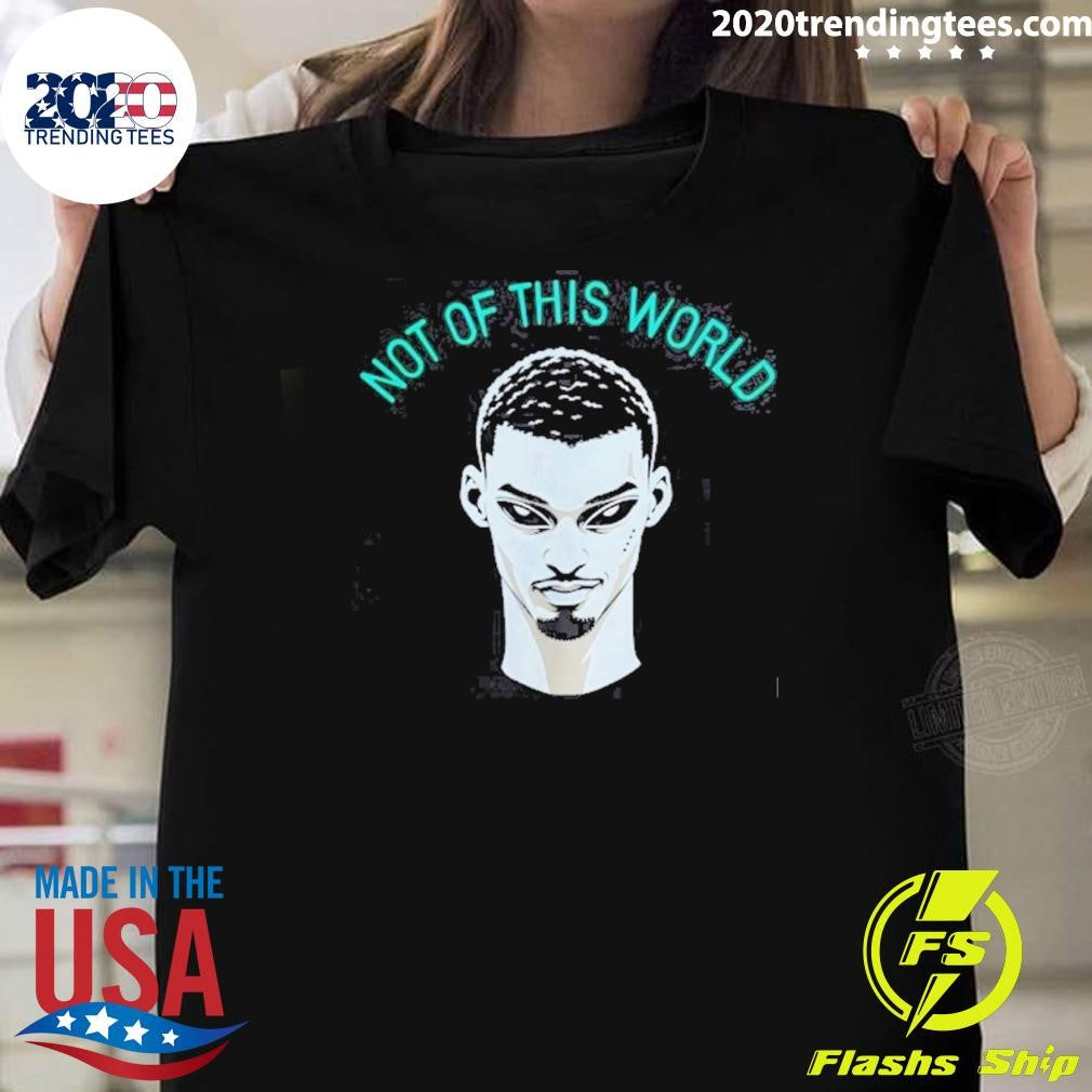 Victor Wembanyama Alien San Antonio Spurs Basketball Not Of This World Shirt