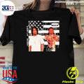 Victor Wembanyama And Stephon Castle San Antonio Spurs Basketball Usa Flag Parental Advisory Explicit Content Shirt
