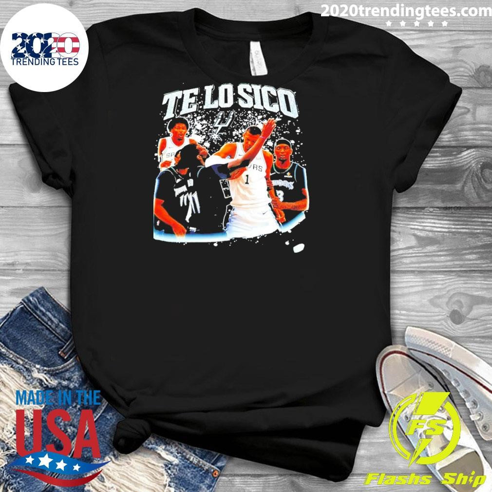 Victor Wembanyama Elbow Naz Reid San Antonio Spurs Basketball Te Lo Sico Shirt