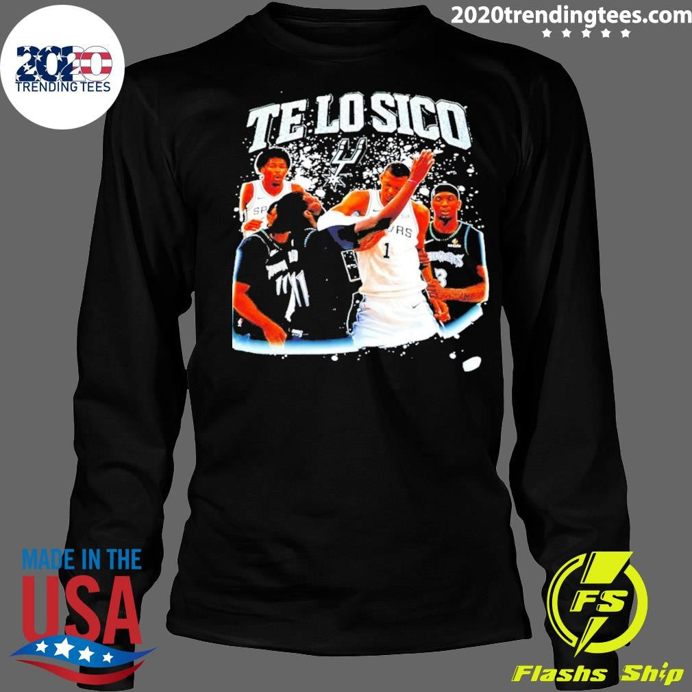 Victor Wembanyama Elbow Naz Reid San Antonio Spurs Basketball Te Lo Sico Shirt