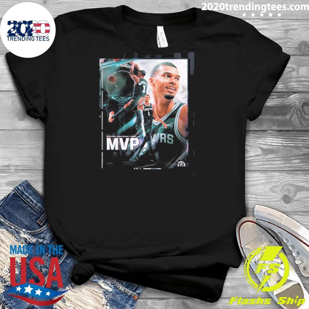 Victor Wembanyama San Antonio Spurs 2026 NBA Western Conference Finals MVP Shirt