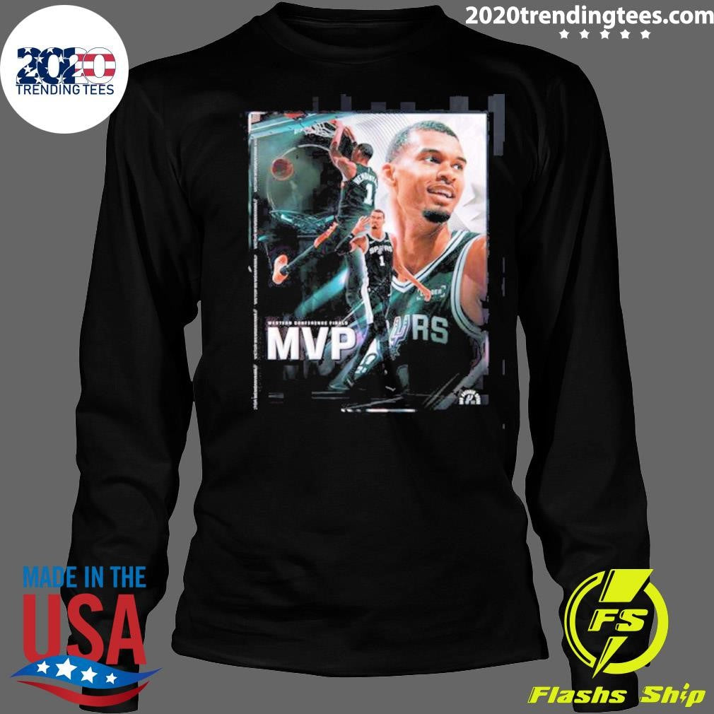 Victor Wembanyama San Antonio Spurs 2026 NBA Western Conference Finals MVP Shirt