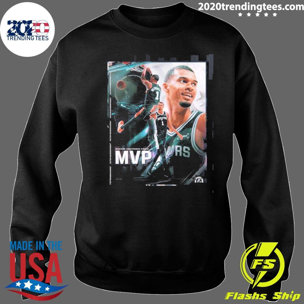 Victor Wembanyama San Antonio Spurs 2026 NBA Western Conference Finals MVP Shirt
