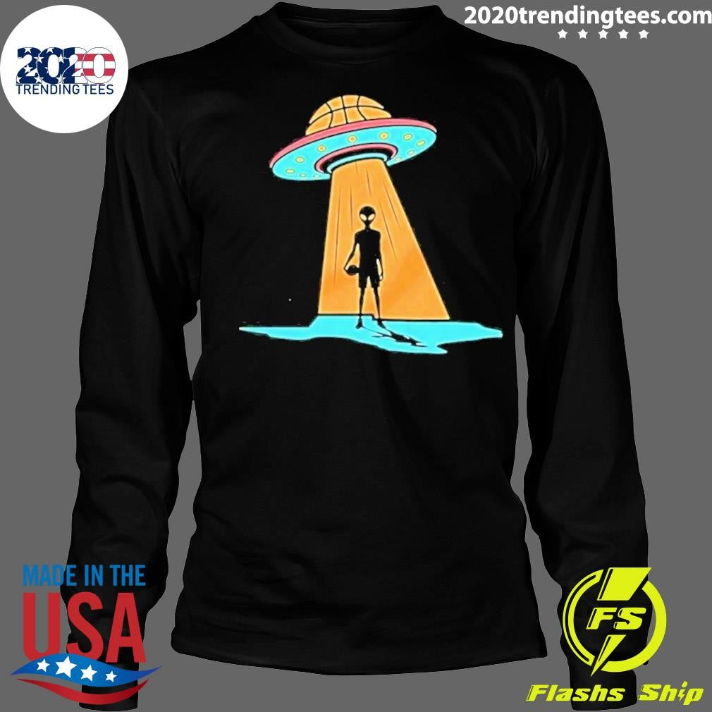 Victor Wembanyama San Antonio Spurs Alien Basketball Abduction Sci Fi Ufo Shirt