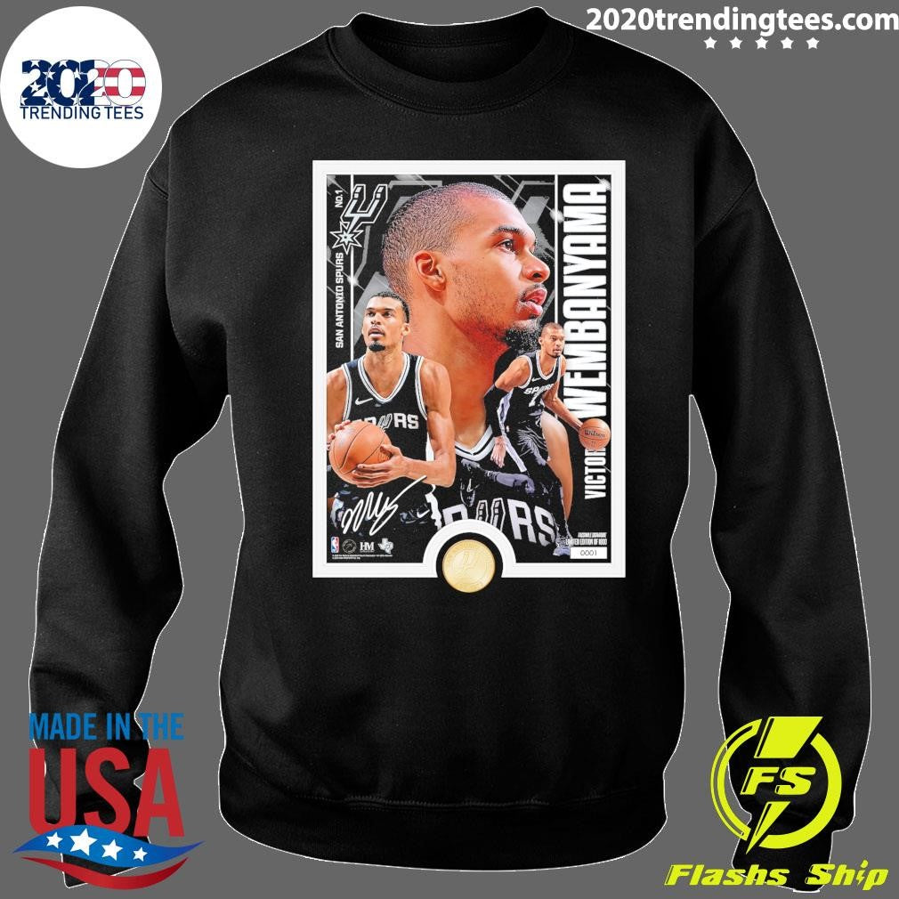 Victor Wembanyama San Antonio Spurs Highland Mint Limited Edition Artist Proof Bronze Shirt