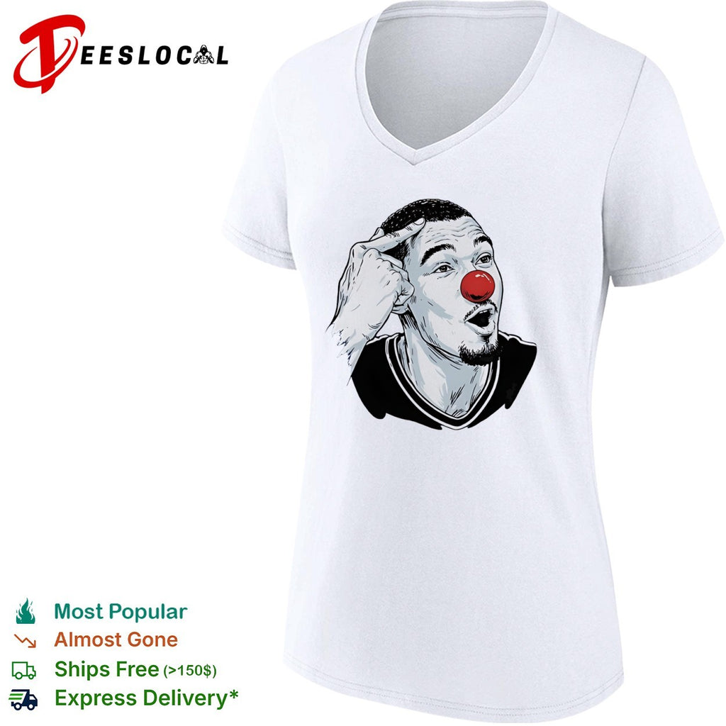 Victor Wembanyama San Antonio Spurs NBA Meme Clown shirt
