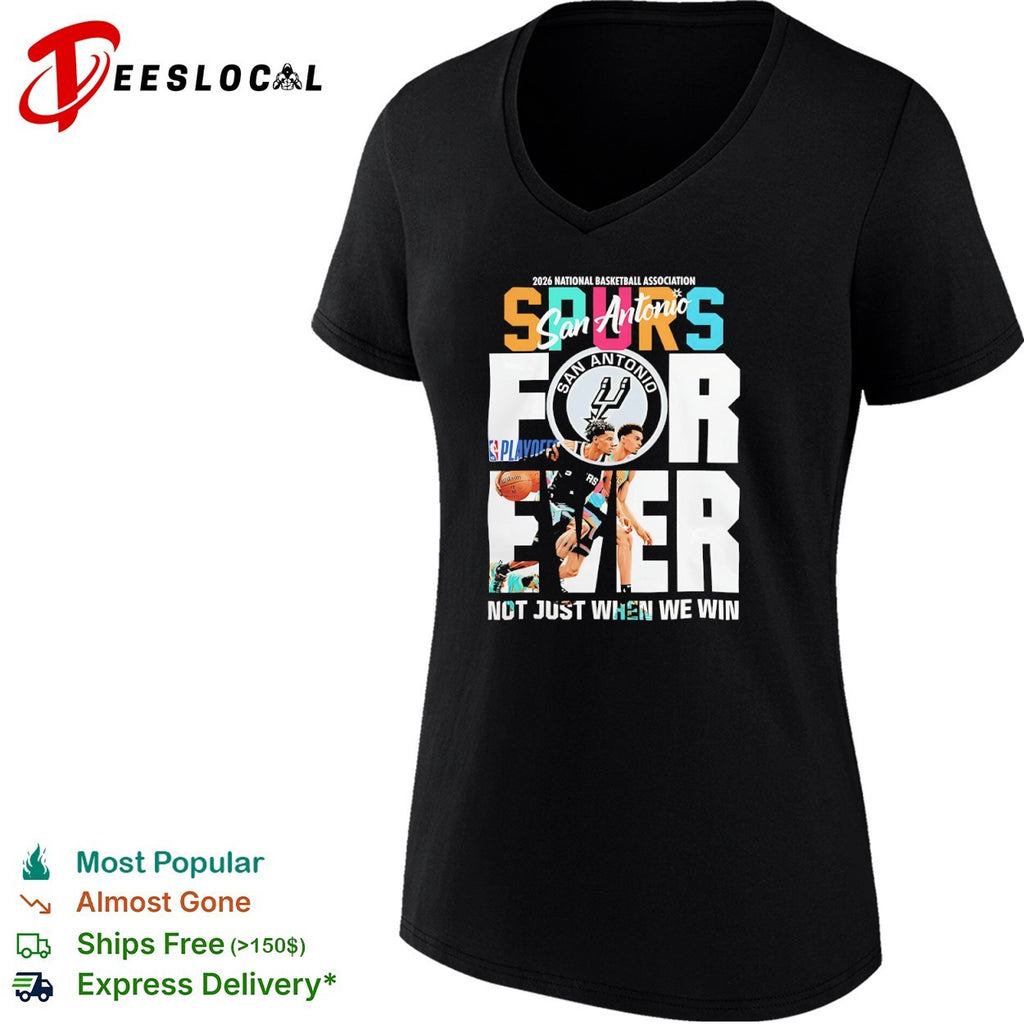 Victor Wembanyama San Antonio Spurs NBA Playoffs For Ever shirt