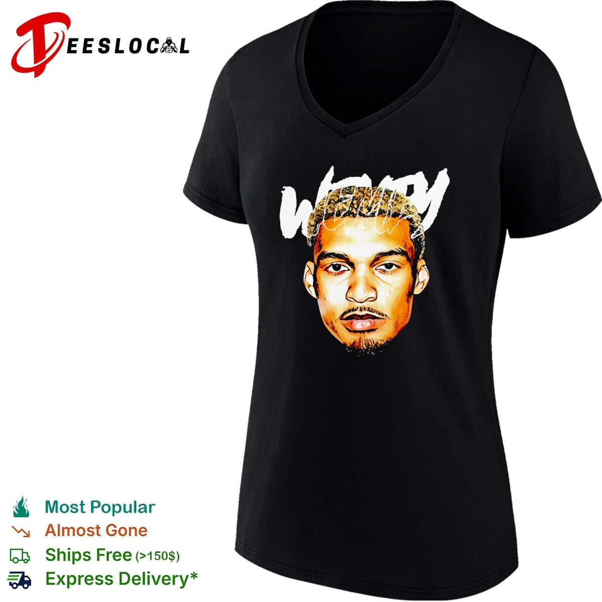 Victor Wembanyama San Antonio Spurs NBA big head Shirt