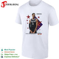Victor Wembanyama San Antonio Spurs red stars Skybox shirt