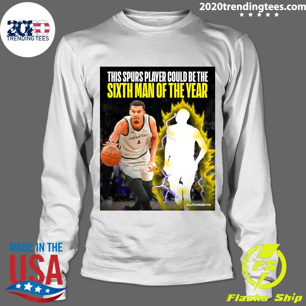 Victor Wembanyama This Spurs Player Could Be The Sixth Man Of The Year Shirt