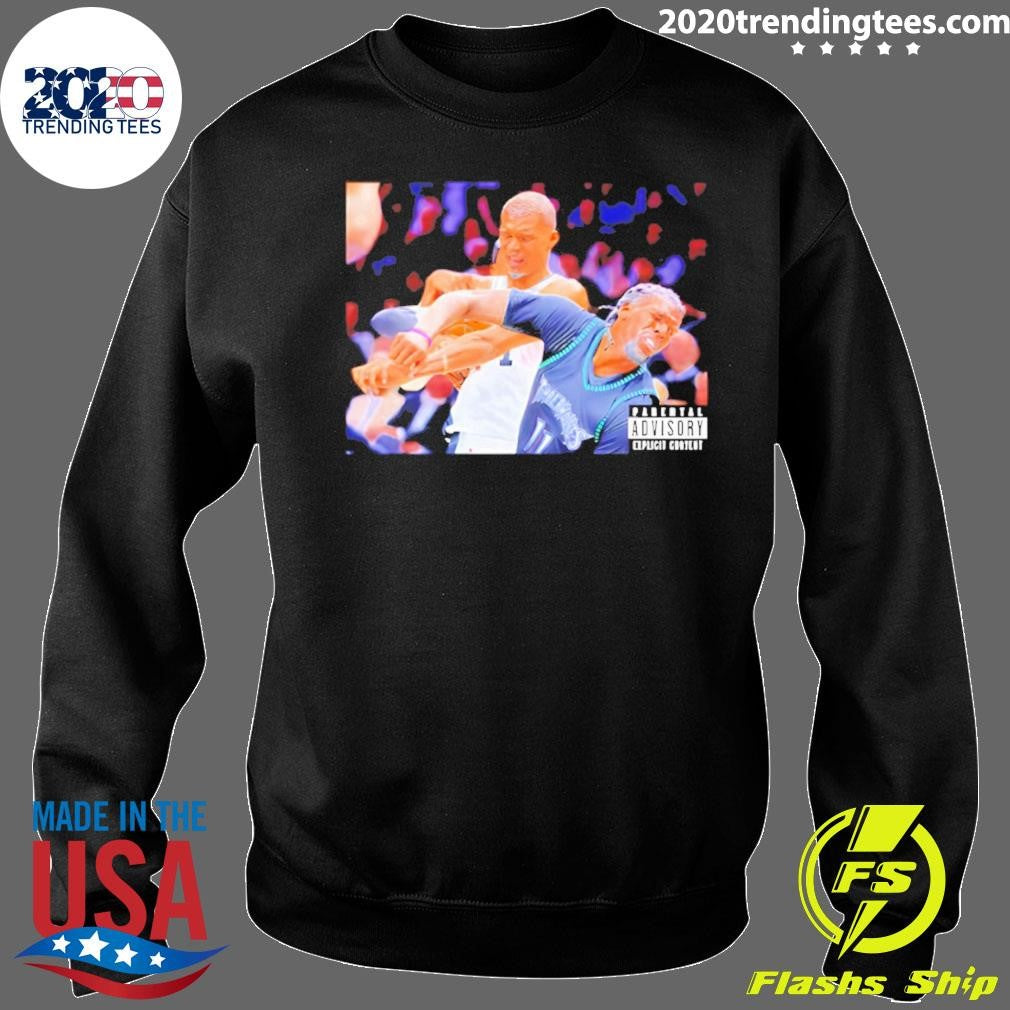 Victor-wembanyama Elbow On Naz-reid San Antonio Spurs And Minnesota Timberwolves Nba Playoffs 2026 Shirt