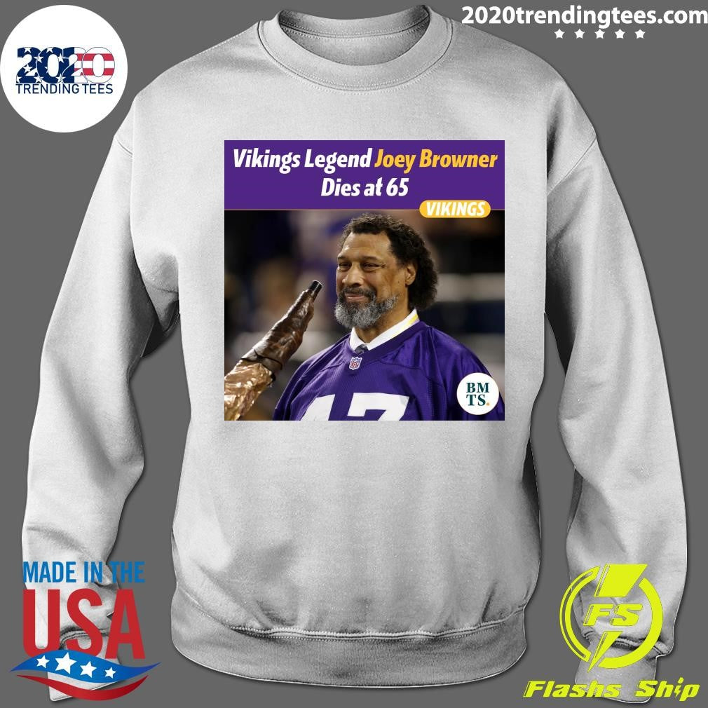 Vikings Legend Joey Browner Dies at 65 Shirt