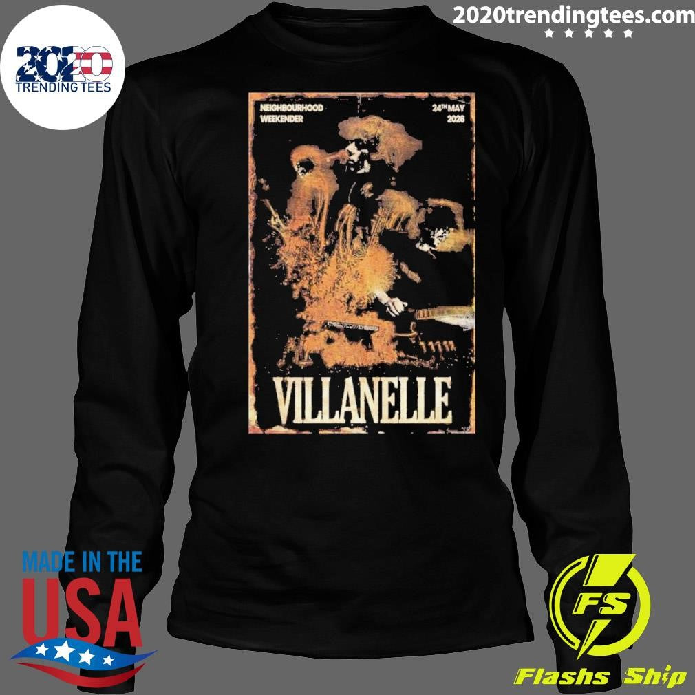 Villanelle May 24 2026 Neighbourhood Weekender Poster Shirt