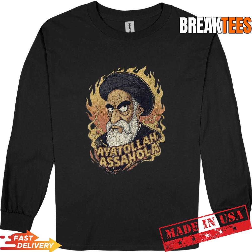 Vintage Ayatollah Assaholla Simpsons T-Shirt