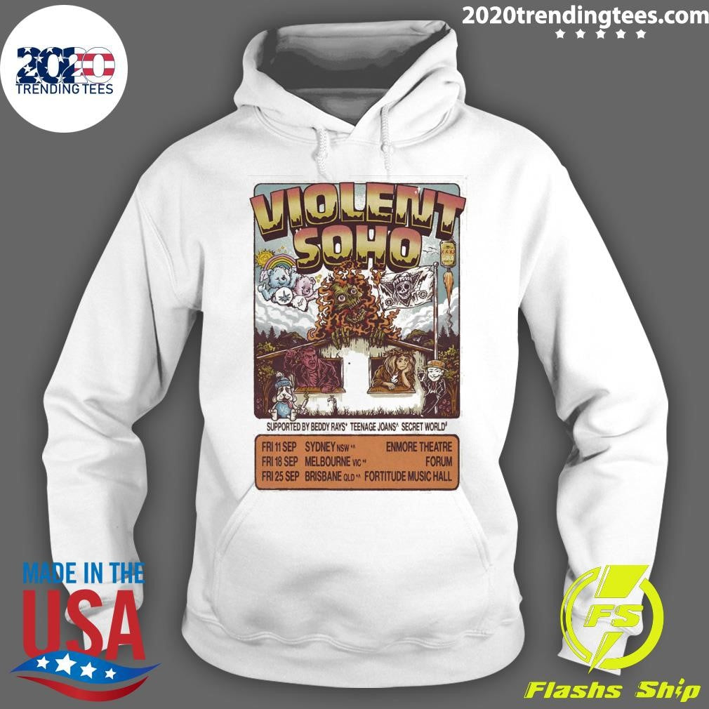 Violent Soho In Brisbane QLD On September 25 2026 Shirt