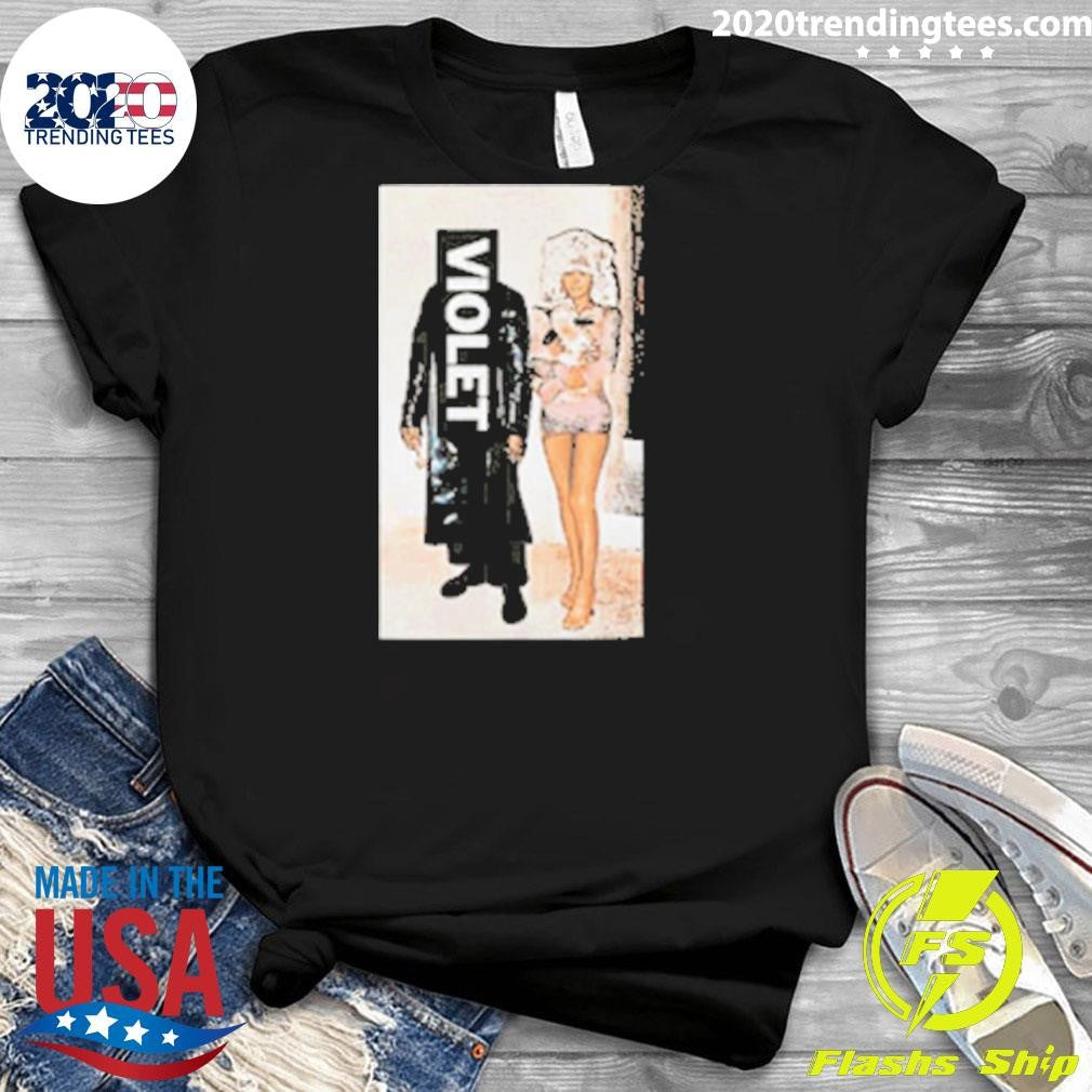 Violet Its a Girls World Shirt