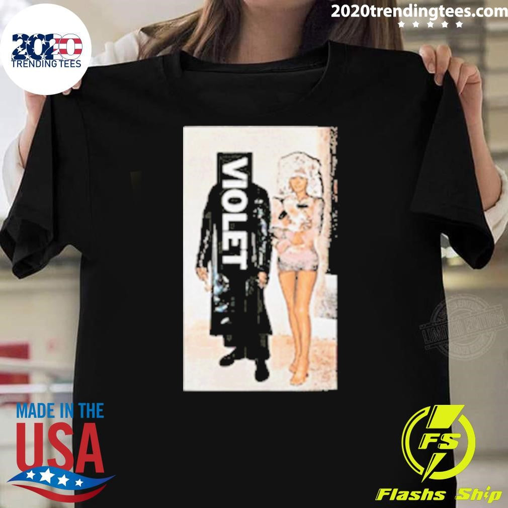 Violet Its a Girls World Shirt