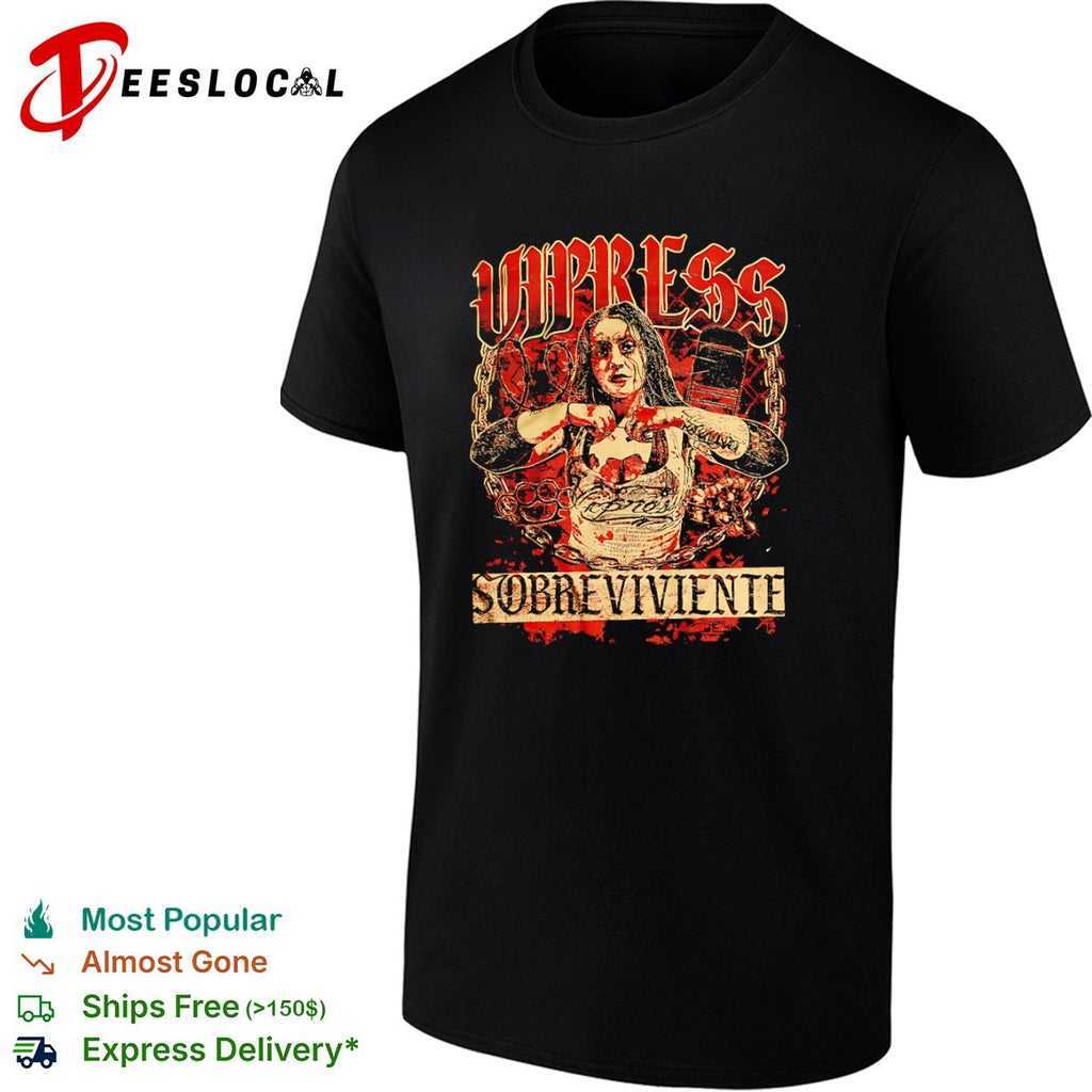 Vipress Sobreviviente Professional Wrestling Hardcore Style Shirt