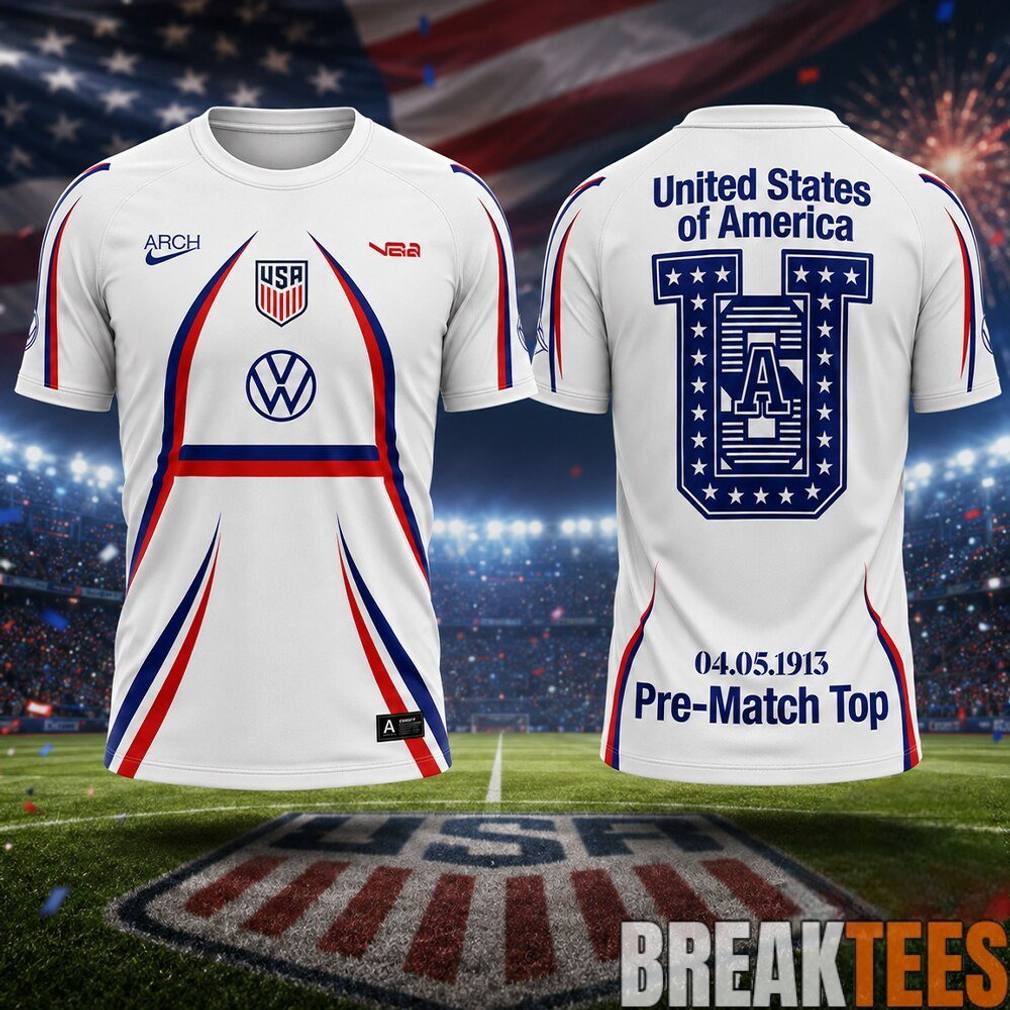 Virgil Abloh Team USA Pre Match Kit Jersey Shirt